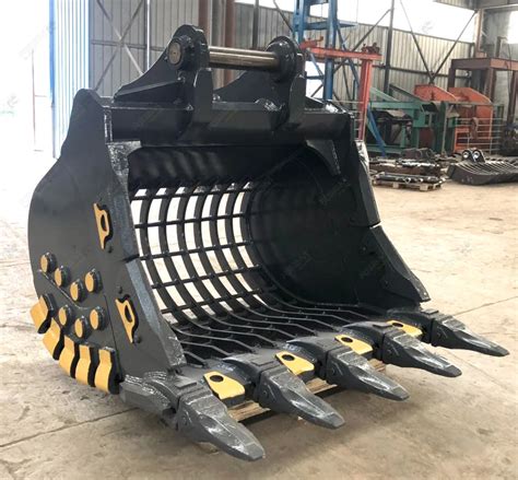 skeleton rock bucket for mini excavator|60 inch skeleton rock bucket.